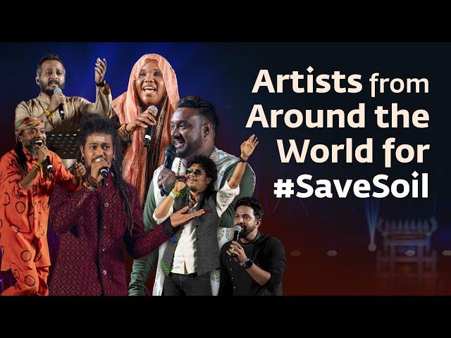 Soil Song Live | Artists come together for #SaveSoil | Live at Mahashivratri