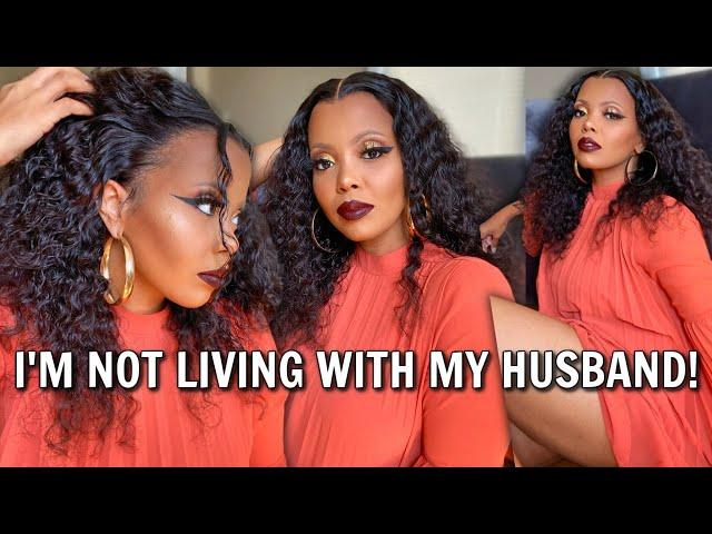  AH! MELTing CLEAR Lace into SKIN | GIRL TALK WHY I'm NOT Living w/ My HUSBAND OMGHERHAIR Deep Wave