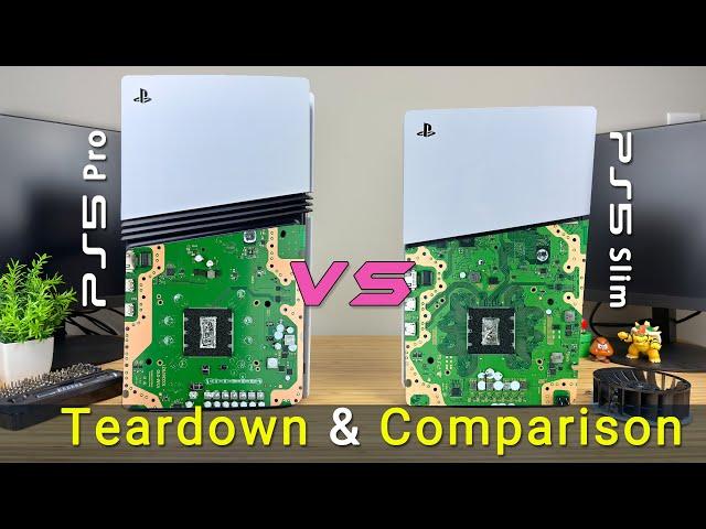 PS5 Pro Teardown and Comparison with PlayStation 5 Slim