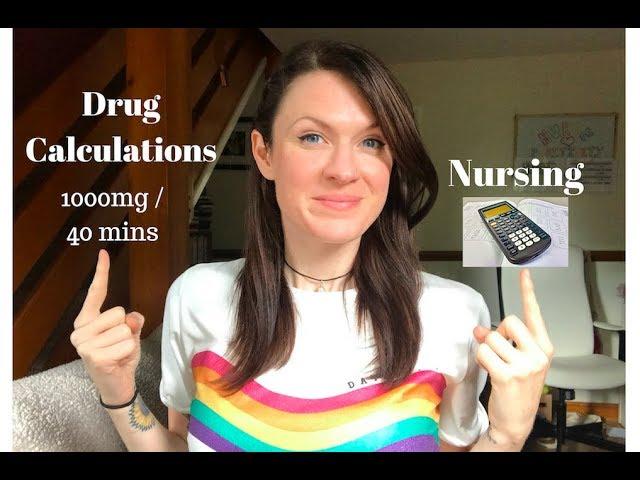 Maths Exams | Drug Calculations Help and Real Equations | Nursing School | University U.K