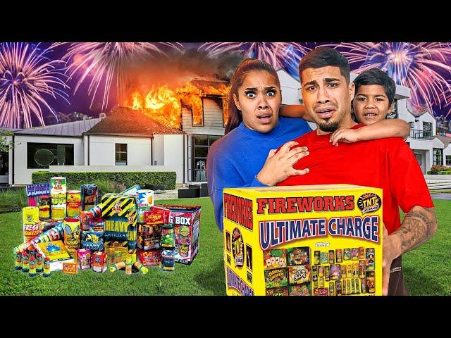 We Almost Set The House On Fire With Fireworks On The 4th Of July!