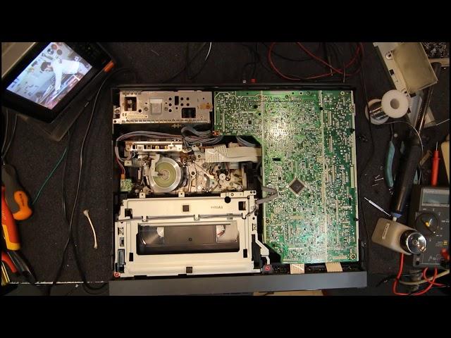 Panasonic G Mech HiFi Video Recorder Power Supply Recap NV-F65