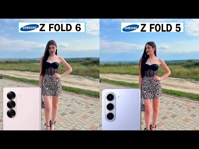 Samsung Galaxy Z Fold 6 Vs Samsung Galaxy Z Fold 5 Camera Test Comparison