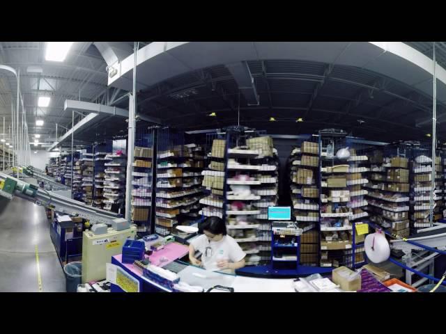 VR 360 Video   Mouser Electronics Warehouse Tour