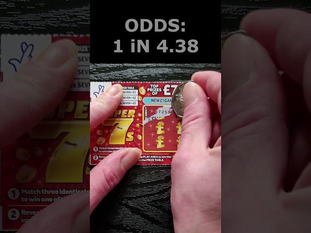 £7,000 SUPER 7s Scratch Card