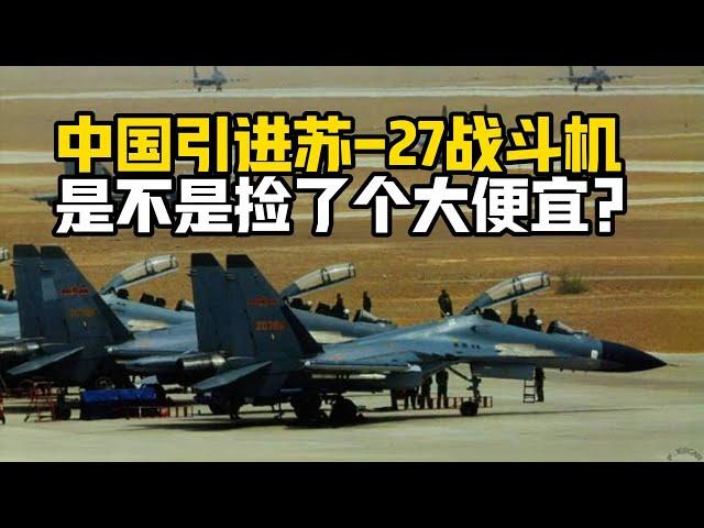 【杨叔洞察】中国买苏-27战斗机是占了巨大的便宜！为什么这么说？