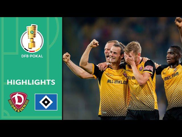 Dynamo Dresden vs. Hamburger SV 4-1 | Highlights | DFB-Pokal 2020/21 | 1st Round