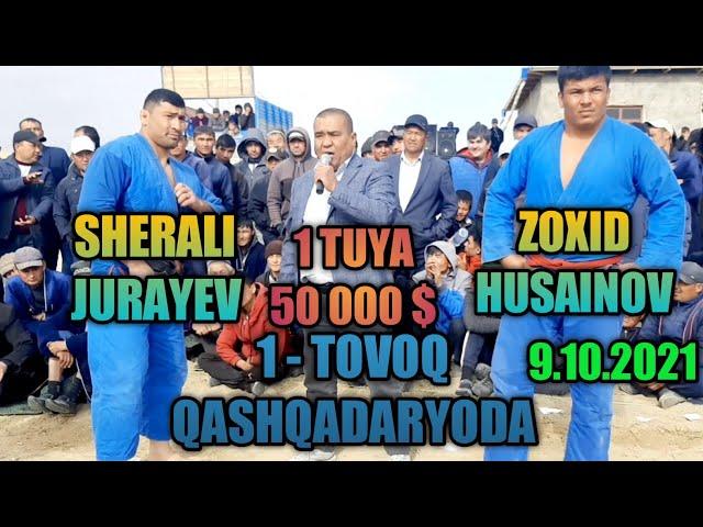 SHERALI JURAYEV VA ZOXID TUQNASHUVI