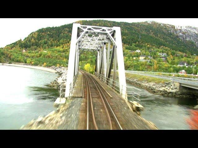 Driving The Train - The Nordland Line - Nordlandsbanen fall Norway