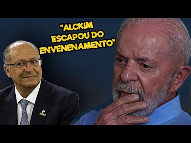 LULA diz que ALCKMIN ESCAPOU de ENVENENAMENTO