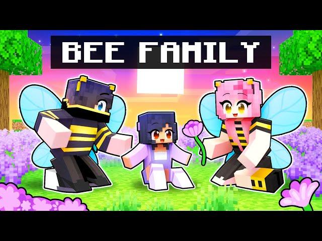 Adopted by a BEE FAMILY in Minecraft!