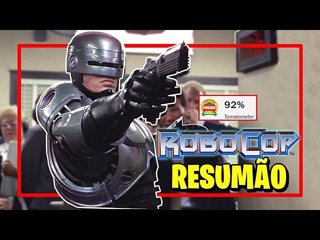 Robocop, O Policial do Futuro KKKKKK: A História em 1 Vídeo!