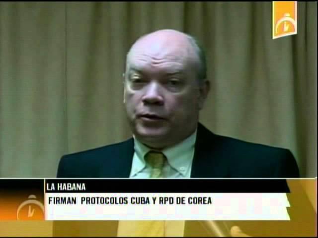 Firman protocolos Cuba y RPD de Corea