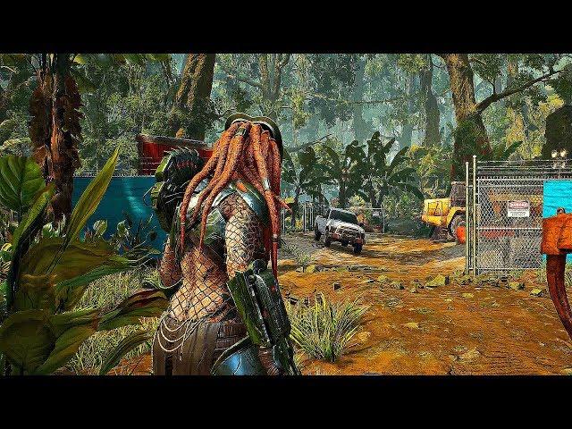 PREDATOR HUNTING GROUNDS - Female Predator Gameplay (PC Max Settings)