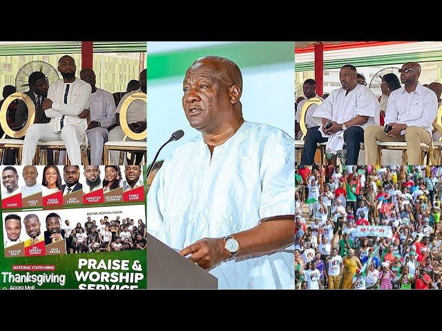 LIVE: John Mahama, Rev Obofour, Nigel Gaisie &NDC  GURUS St0rm ThanksGiving PRAISE & WORSHIP SERVICE