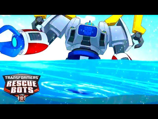 Trouble at Sea  | Transformers: Rescue Bots | Kids Cartoon | Transformers Junior