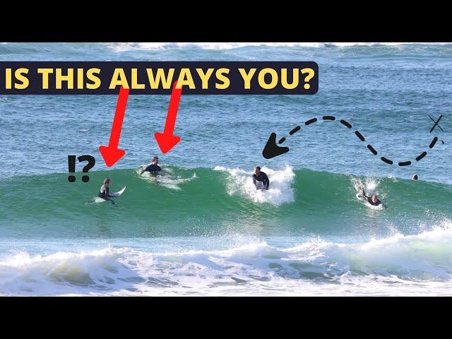 HOW TO CATCH MORE WAVES IN CROWDED SURF (without annoying anybody)