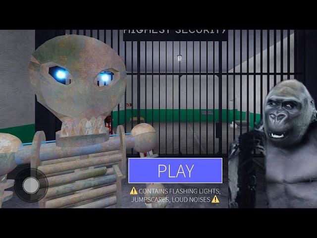 OH NO  HARD MODE  WILSON'S PRISON (SCARY OBBY)FULL WAIKTHROUGH GAMEPLAY