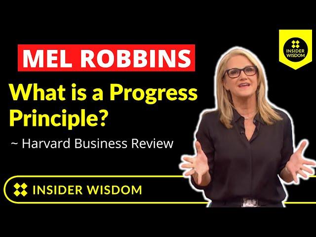 Mel Robbins: What is a Progress Principle? By - Harvard Business Review #shorts