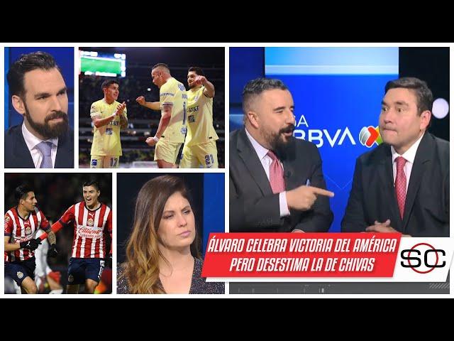 Álvaro Morales enloquece con goleada del América al Mazatlán y la victoria de Chivas | SportsCenter