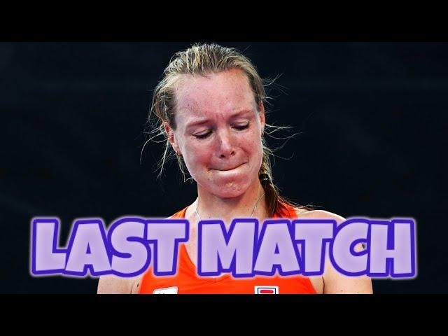 LAST match of WTA retired tennis players (SAD)