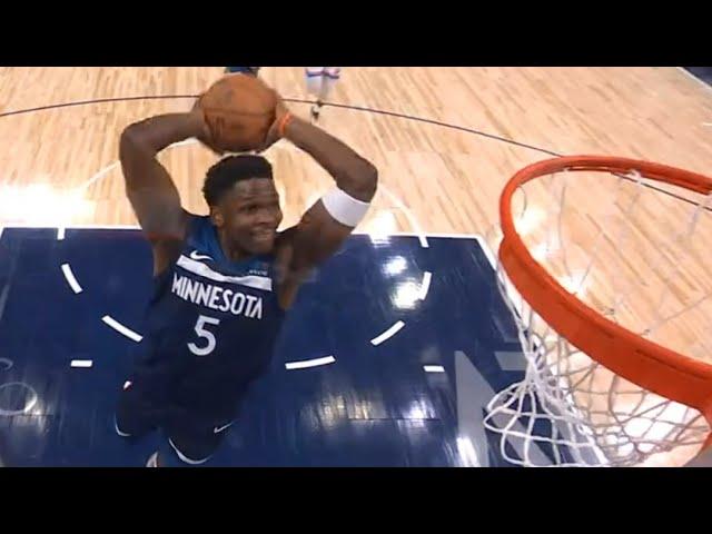 Anthony Edwards goes OFF for 16 points in first qtr and outscores OKC in Game 3