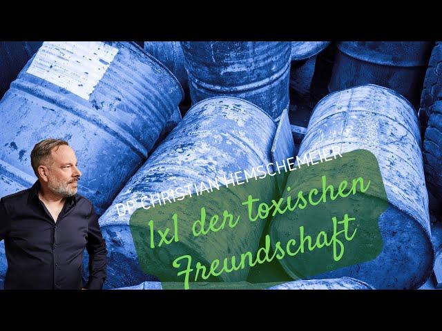 So gehst du mit toxischen Freundschaften um