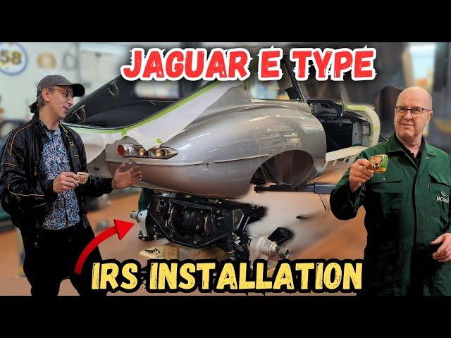 Jaguar E-Type - Installing IRS with Richard Michael Owen - DIY Restoration Pt. 11