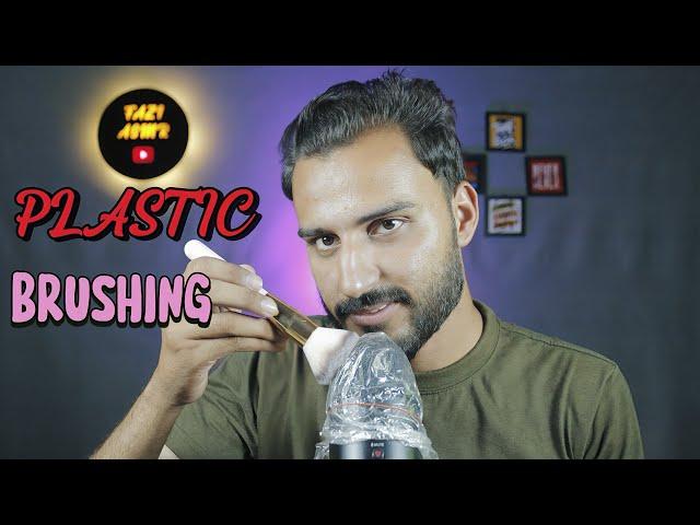 Asmr Plastic Brushing On My Mic Blue Yeti