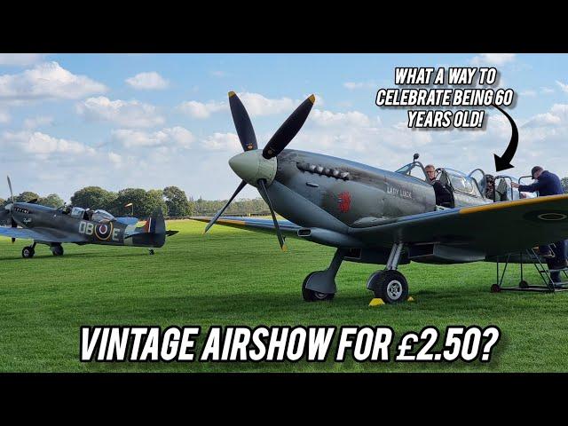 Vintage Planes at HEADCORN AREODROME | SPITFIRES & TIGER MOTHS