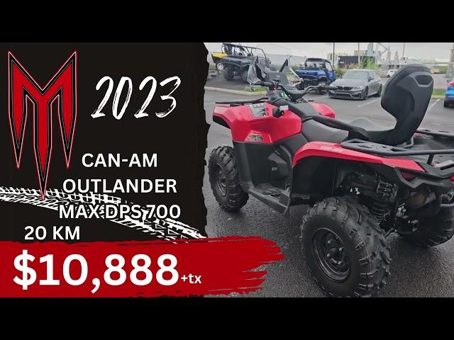 2023 CAN-AM OUTLANDER MAX DPS 700