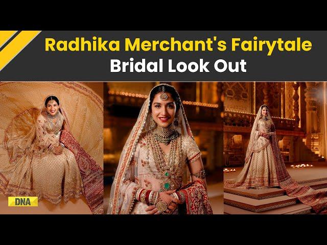 Anant Ambani - Radhika Merchant Wedding: Stunning Bridal Look Of Radhika Merchant Goes Viral