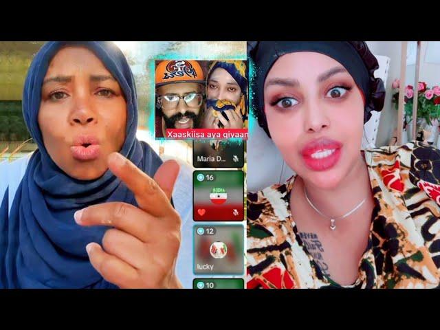 Queen Qawaan Iyo Fathia Absie Oo Khadra Celi Live Video Tiktok 20 June 2024