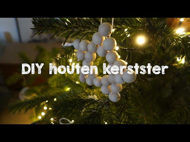 DIY Houten kerstster | Easy Christmas Decoration | Budgetstoffen.nl