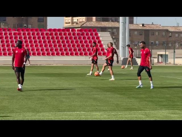 Rubio se pierde el último entrenamiento