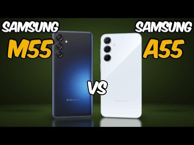 Samsung Galaxy M55 vs Samsung Galaxy A55