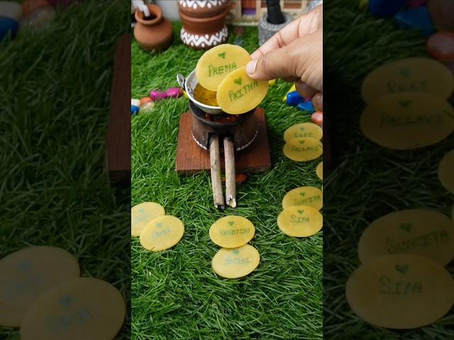 Prema vs Pritha Panipuri #shorts #shortvideo #youtubeshorts #mini #food #dreamsminiaturekitchen