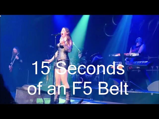 Floor Jansen makes her own HISTORY ! 15 Seconds of F5 Belt - Nemo (4/5/2022)