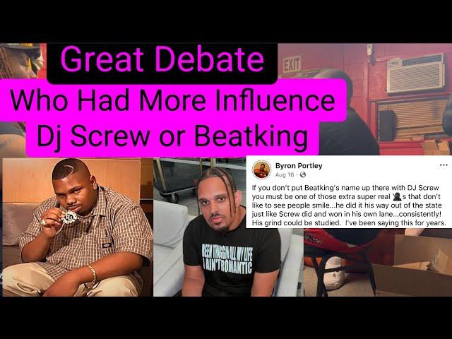 BPTheCEO Has Heated Debate Who Has More Influence DJ Screw or Beatking With Mr. TrillTalkNoPillTalk