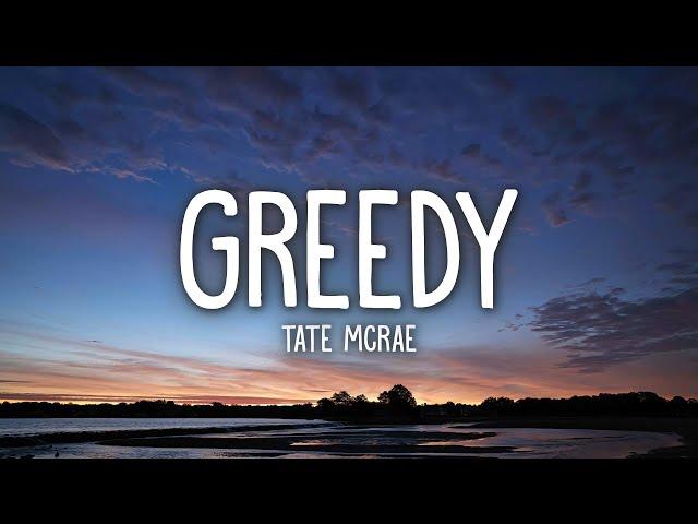 Tate McRae - greedy (Lyrics)