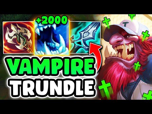 TRUNDLE BUT EVERY Q STEALS 50% OF YOUR HEALTH BAR! (BECOME LITERALLY INVINCIBLE)