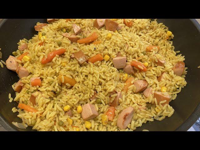 HOW TO MAKE A DELICIOUS SAUSAGE FRIED RICE RECIPE