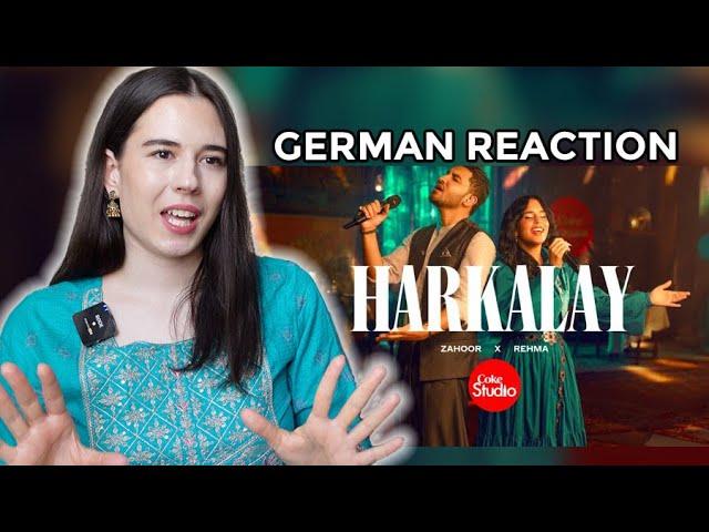 German Reaction | HARKALAY | Zahoor x REHMA | Coke Studio Season 15