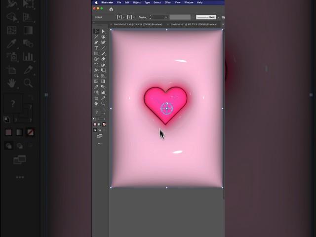 일러스트 3D 풍선효과 | 3D inflate effect in adobe illustrator #일러스트레이터 #illustrator #adobeillustrator