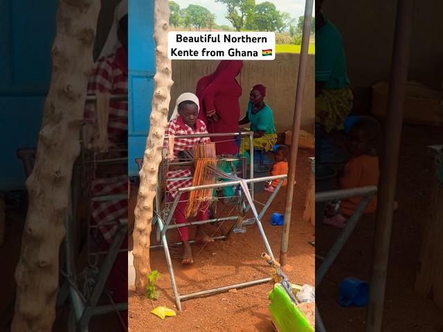 The making of the beautiful Northern Kente. #travel #oforiwaaduodu #vlog #northernghana #visitghana