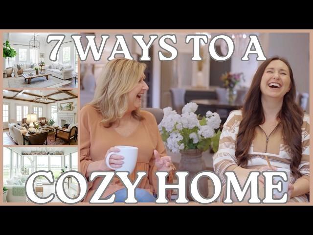 7 WAYS TO MAKE YOUR HOME COZY | HOME DECOR STYLING TIPS | Design Coffee Chat