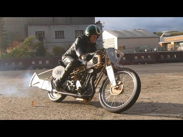 The Cotton JAP Bike, Gareth and Martin - Secrets of the Transport Museum, Series One.