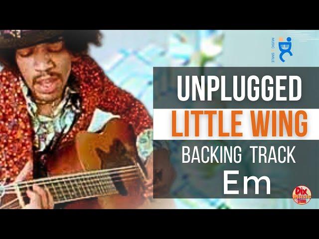 Backing track acoustic - Little wing in E minor (60 bpm)