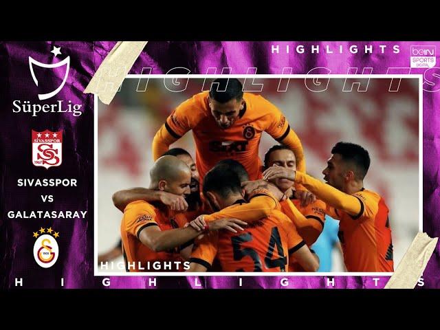 Sivasspor 1 - 2 Galatasaray - HIGHLIGHTS & GOALS - 11/8/2020