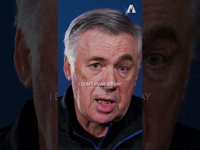 Carlo Ancelotti Pick Ronaldo over Messi